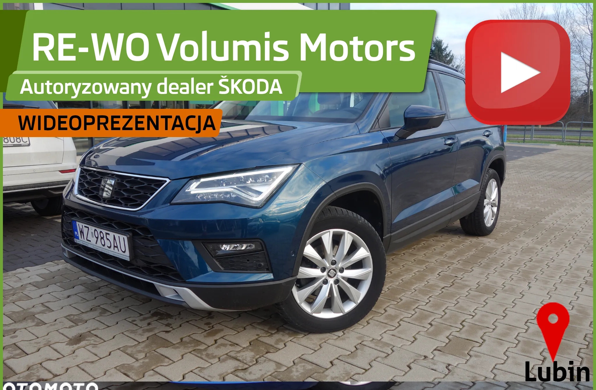 dolnośląskie Seat Ateca cena 97900 przebieg: 58369, rok produkcji 2020 z Bolesławiec